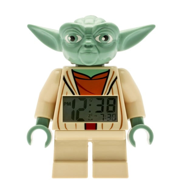 Hodiny s budíkom LEGO® Star Wars Yoda