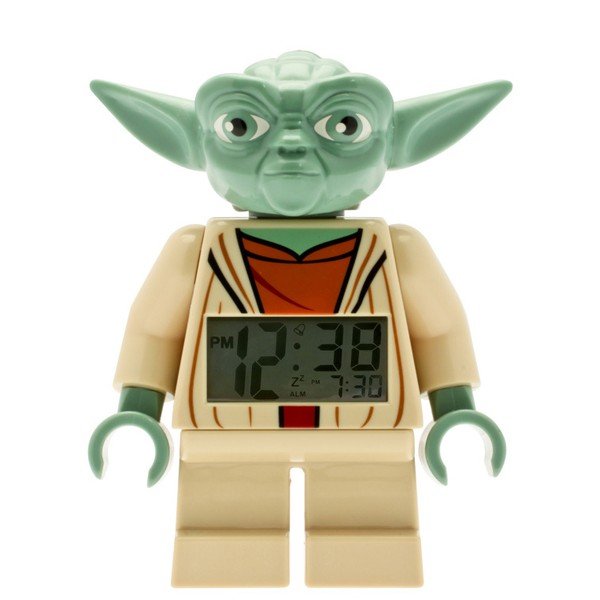 Hodiny s budíkom LEGO® Star Wars Yoda
