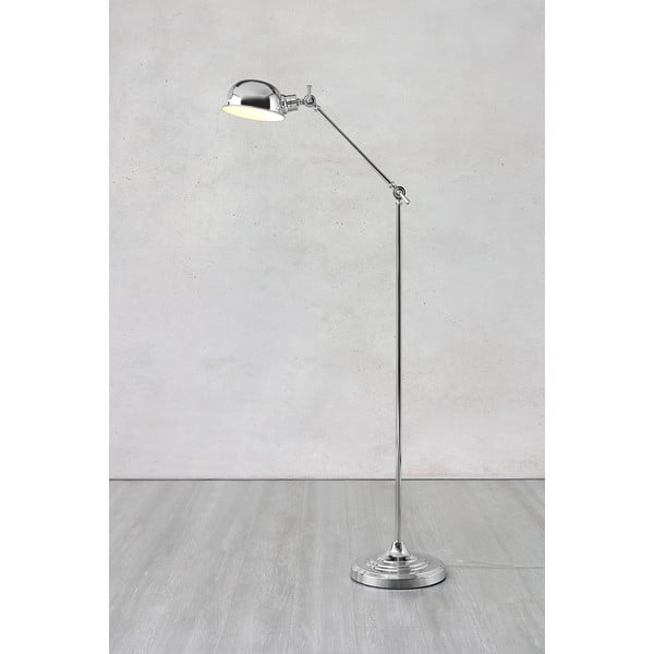 Stojacia lampa v striebornej farbe (výška 143 cm) Portland - Markslöjd-image-2