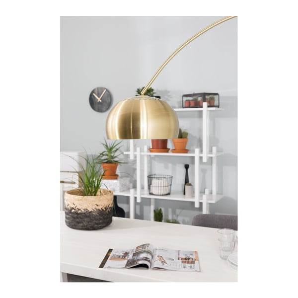 Stojacia lampa v mosadznej farbe Zuiver Bow-image-4
