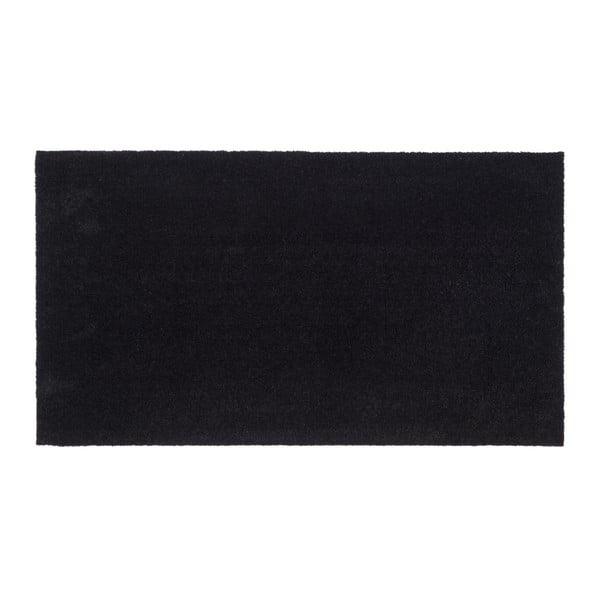 Čierna rohožka Tica copenhagen Unicolor, 67 × 120 cm
