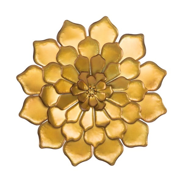 Nástenná dekorácia v zlatej farbe Mauro Ferretti Goldie, ø 62,5 cm