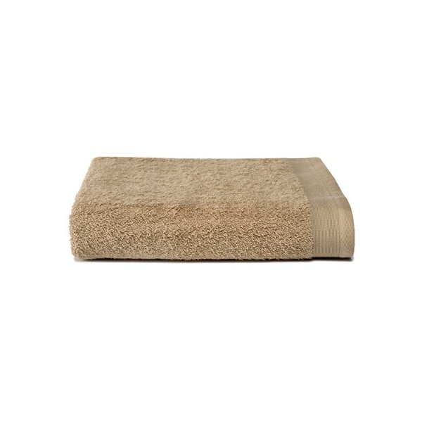 Béžový uterák Ekkelboom, 50x100 cm
