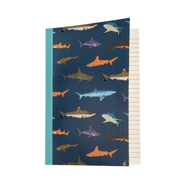 Zápisník 60 stránok formát A5 Sharks – Rex London-image-1