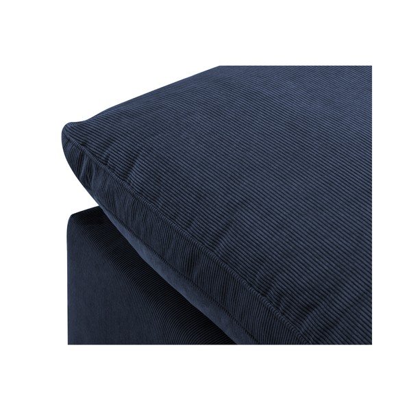 Tmavomodrá rohová časť modulárnej menčestrovej pohovky Windsor & Co Sofas Galaxy, pravý roh-image-4