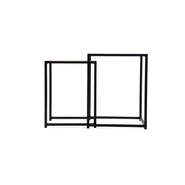 Odkladacie stolíky v súprave 2 ks v dekore duba 38x38 cm Noah – Bonami Essentials-image-4