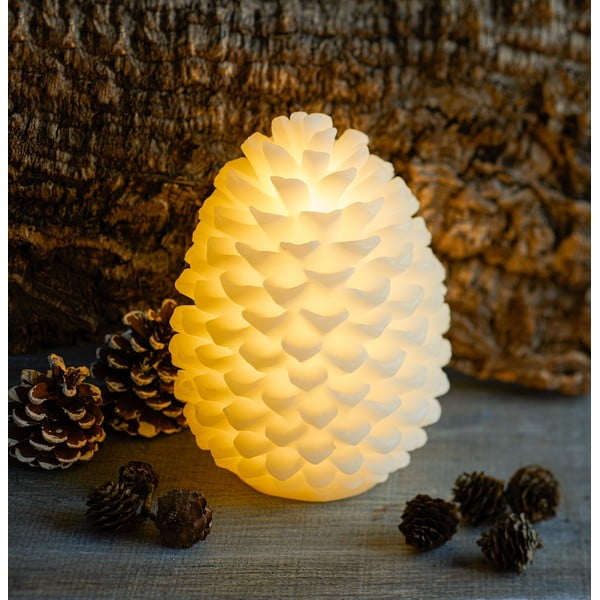 Biela vianočná svetelná dekorácia ø 14 cm Clara – Sirius-image-1