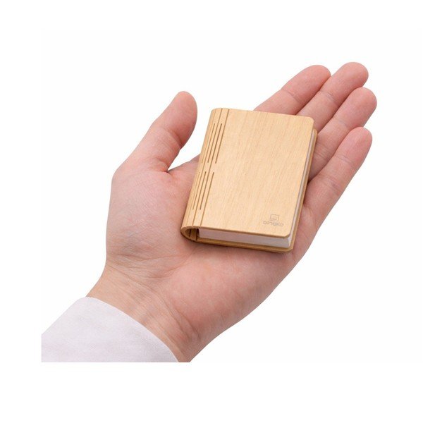 Prenosná svetelná dekorácia na USB v prírodnej farbe BookLight – Gingko