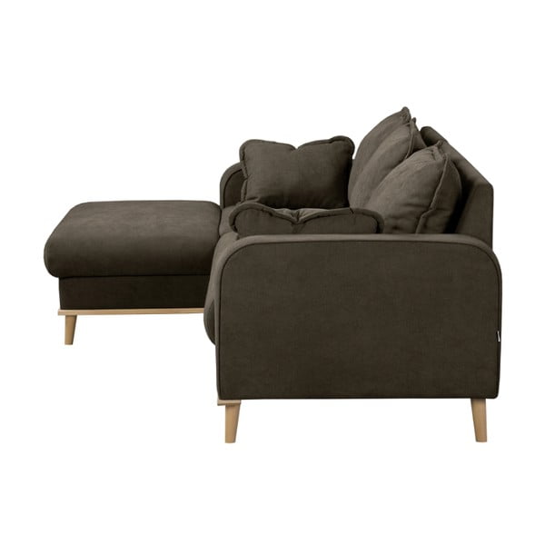 Hnedá rohová pohovka (ľavý roh) Beata - Ropez-image-4