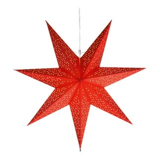 Červená svetelná dekorácia Star Trading Dot, ⌀ 54 cm