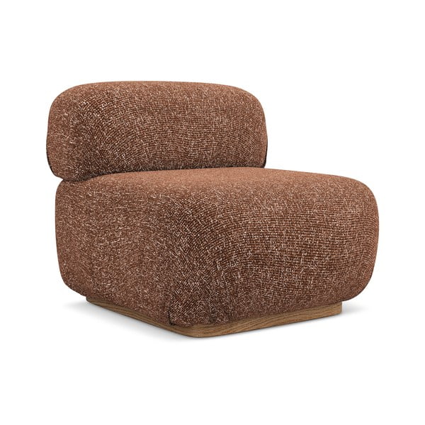 Oranžový/hnedý modul pohovky Ailani – Makamii-image-2