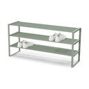 Sivozelená kovová skrinka na topánky 100x48,5x29 cm Rex – Spinder Design