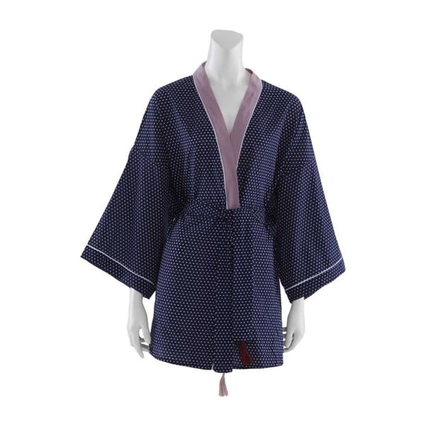 Tmavomodré dámske kimono Bella Maison Adonis, veľ. XXL