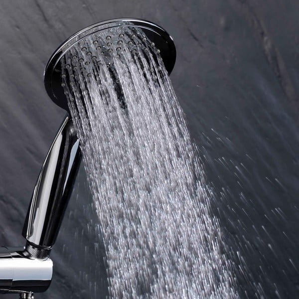 Plastová sprchová súprava v matne striebornej farbe s ručnou sprchou 70 cm Hydro – douceur d'intérieur-image-4