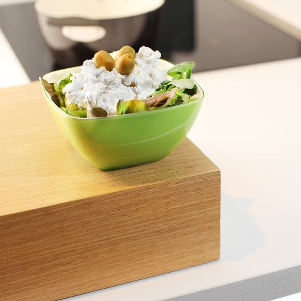 Zelená šalátová misa Vialli Design, 14 cm-image-1