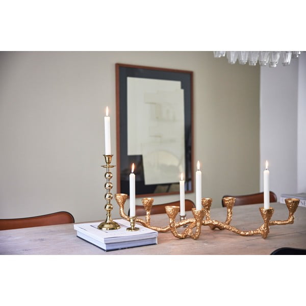 Kovový svietnik v zlatej farbe Bahne & CO-image-4