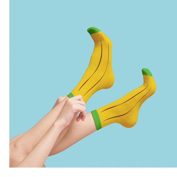 Ponožky s motívom banánu Luckies of London Banana
