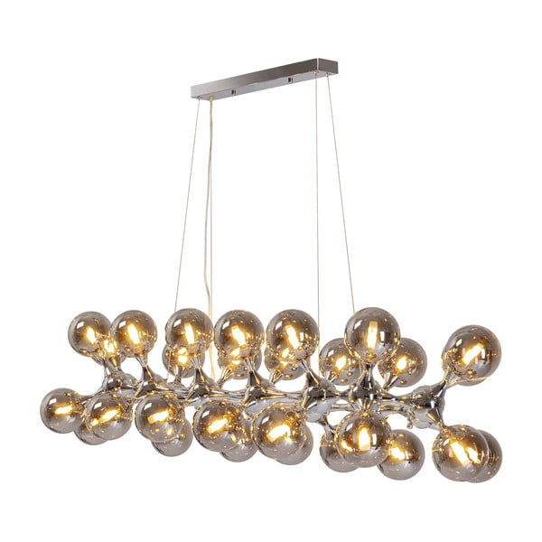 Závesné svietidlo v sivo-zlatej farbe ø 12 cm Atomic – Kare Design-image-4