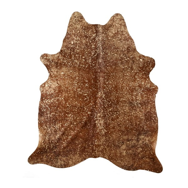 Pravá hovädzia koža Arctic Fur Camel, 184 × 164 cm