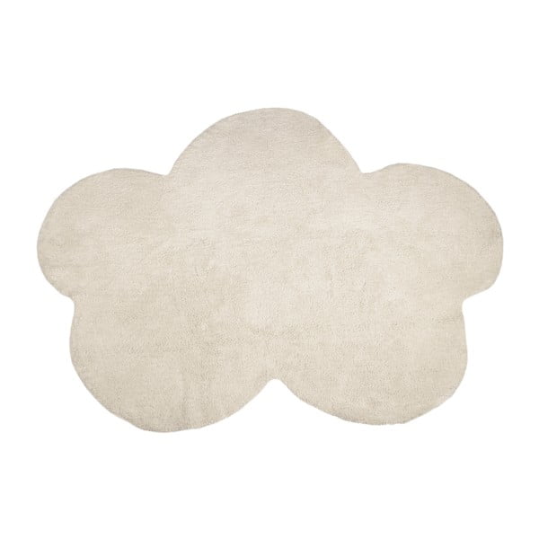 Béžový bavlnený koberec Happy Decor Kids Cloud, 160 x 120 cm
