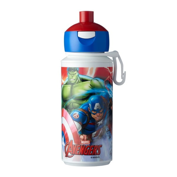 Detská fľaša na vodu Rosti Mepal Avengers, 275 ml