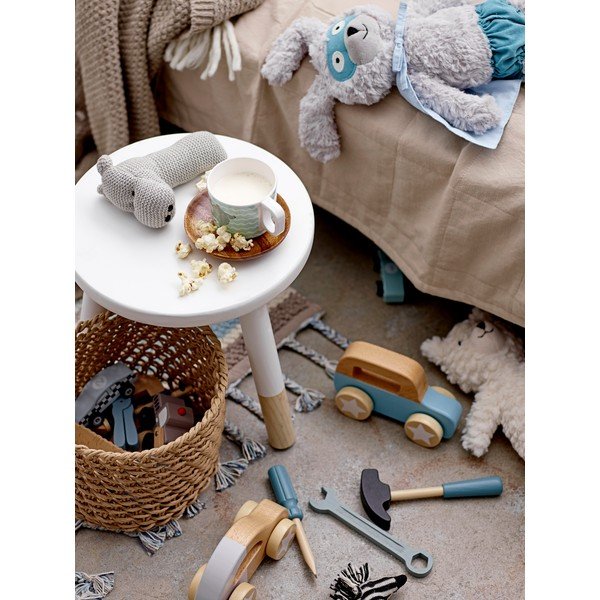 Modro-sivý detský bavlnený koberec Bloomingville Mini Cool, 60 x 90 cm-image-4