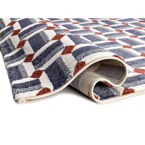 Modrý koberec 80x150 cm Amara – Universal-image-4