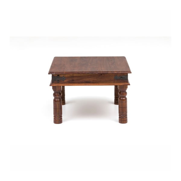 Konferenčný stolík z akáciového dreva WOOX LIVING Thakat Opium, 60 × 60 cm