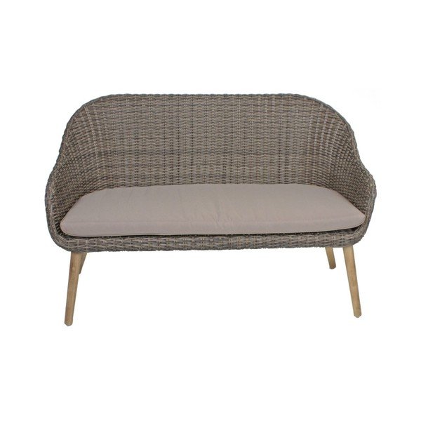 Hnedé drevené záhradné kreslo Pueblo – Garden Pleasure-image-3