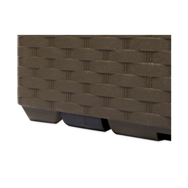 Tmavohnedý záhradný úložný box Portofino – Toomax-image-3
