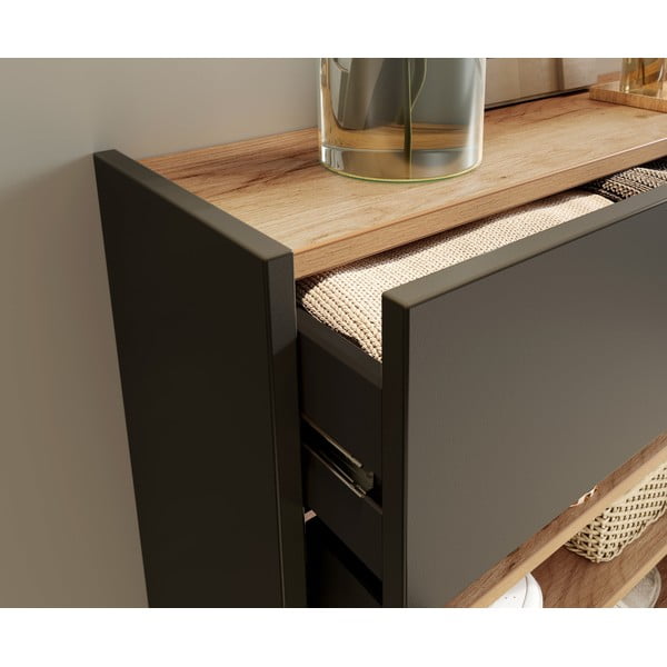 Antracitovosivá/v prírodnej farbe predsieňová zostava Ameca – Germania-image-3