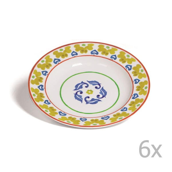 Sada 6 polievkových tanierov Toscana Montalcino, 22.5 cm