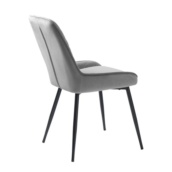 Sivá jedálenská stolička Milton – Unique Furniture-image-4