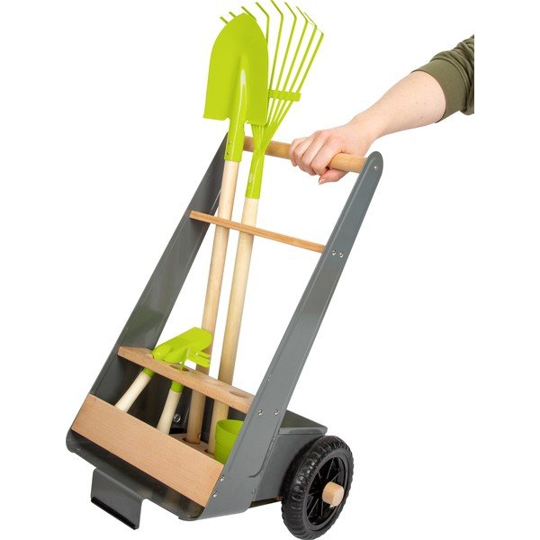 Detský set na zahrádkárčenie Legler Trolley-image-3