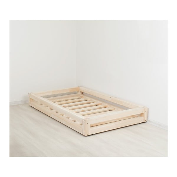 Sada lakovanej zásuvky pod posteľ a 4 predĺžených nôh Benlemi, pre posteľ 90 × 180 cm-image-3