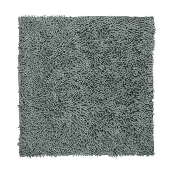 Sivý koberec ZicZac Shaggy, 60 x 60 cm