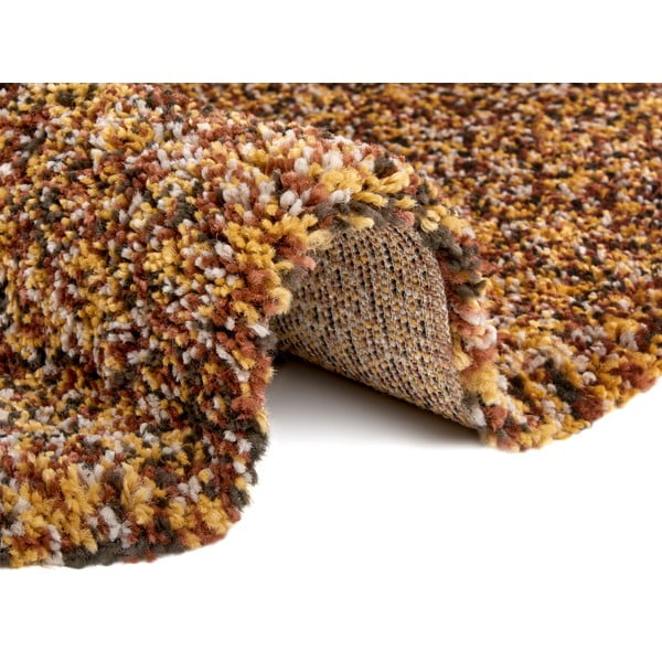 Okrúhly koberec v bronzovej farbe ø 160 cm Shag – Hanse Home-image-2