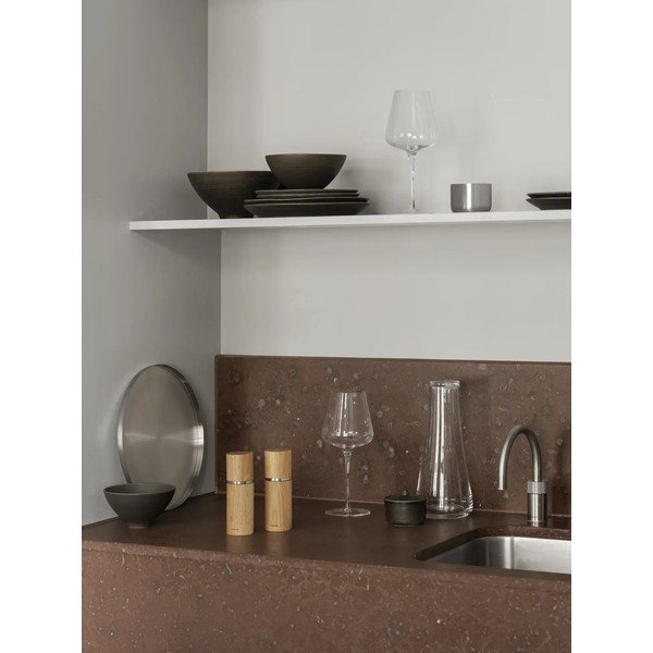 Tmavohnedý dezertný keramický tanier ø 21 cm Kumi – Blomus-image-3