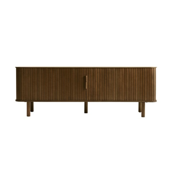 Hnedý TV stolík v dekore duba 56x160 cm Cavo – Unique Furniture