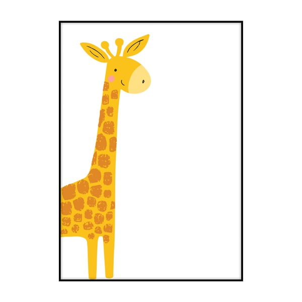 Plagát Imagioo Sweet Giraffe, 40 × 30 cm