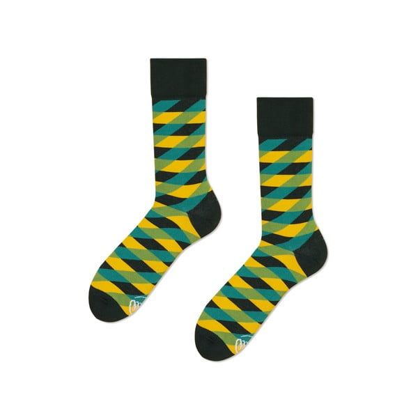 Ponožky Many Mornings Illusion Green, veľ. 43-46