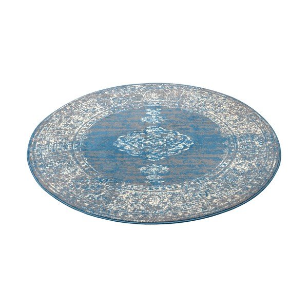 Modrý okrúhly koberec ø 160 cm Méridional - Hanse Home-image-2
