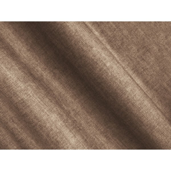 Hnedá zamatová rohová pohovka (pravý roh/do tvaru "U") Loretto – Cosmopolitan Design-image-4