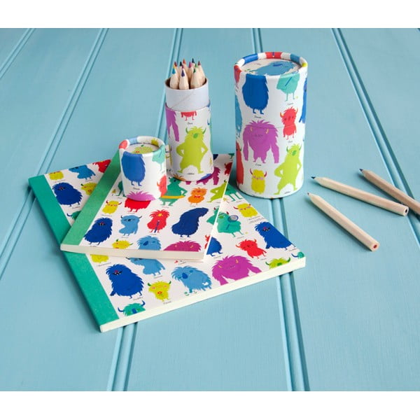 Sada 12 minipasteliek Rex London Monsters Of The World-image-3