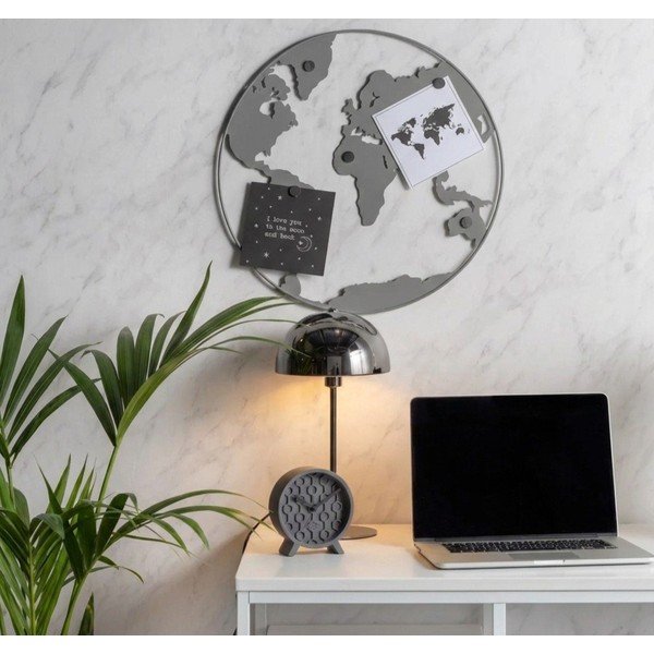 Magnetická nástenka World Map - PT LIVING-image-1