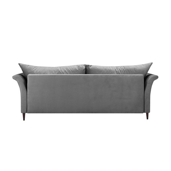 Svetlosivá rozkladacia pohovka s úložným priestorom Mazzini Sofas Pivoine-image-4