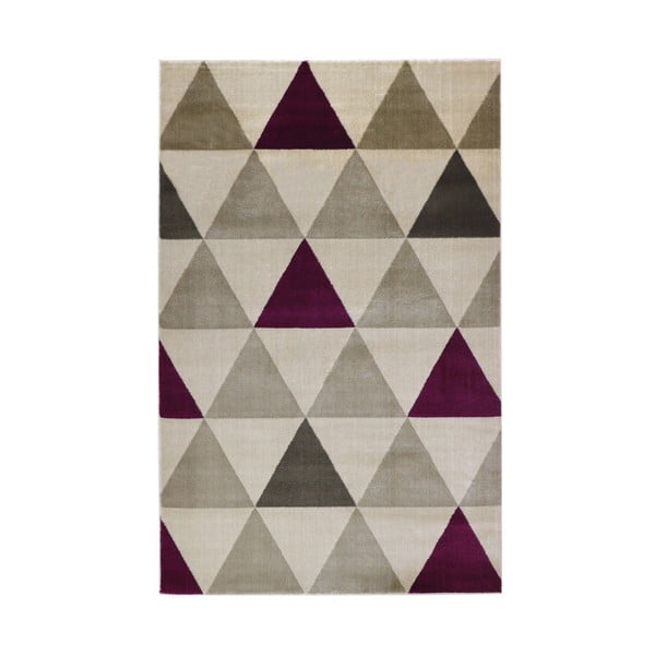 Béžový koberec Webtappeti Roma Violet, 80 x 150 cm