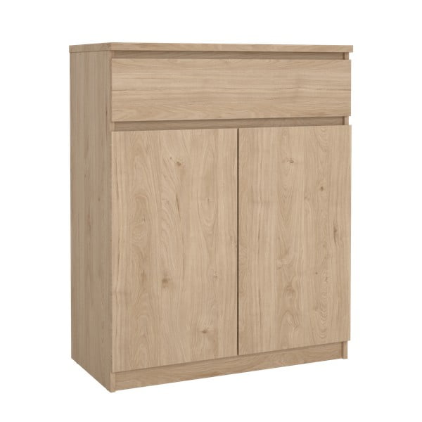 Komoda v dekore duba v prírodnej farbe 80x100x40 cm Naia – Tvilum-image-3