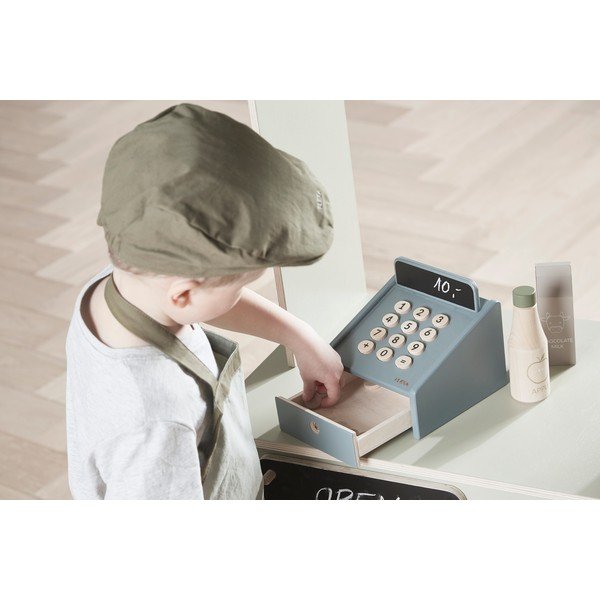 Drevená detská pokladňa Flexa Play Shop Cashregister-image-3