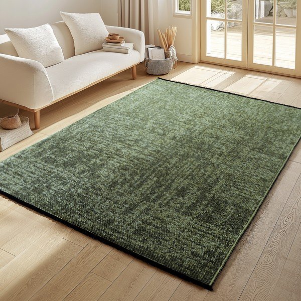 Zelený prateľný koberec 200x290 cm Space – Ayyildiz Carpets-image-1
